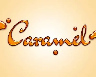 Better Caramel font