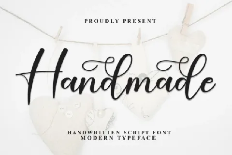 Handmade Calligraphy font