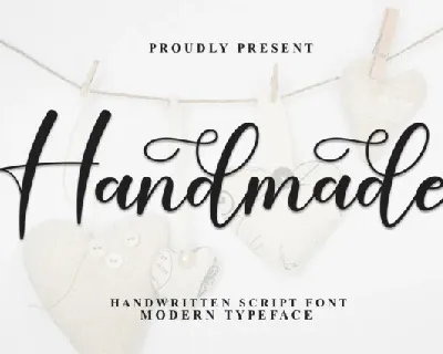 Handmade Calligraphy font