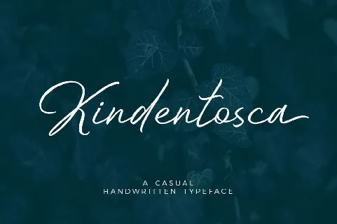 Kindentosca font