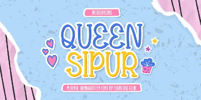 Queen Sipur Demo font