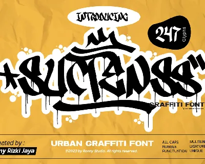 Suctenss font