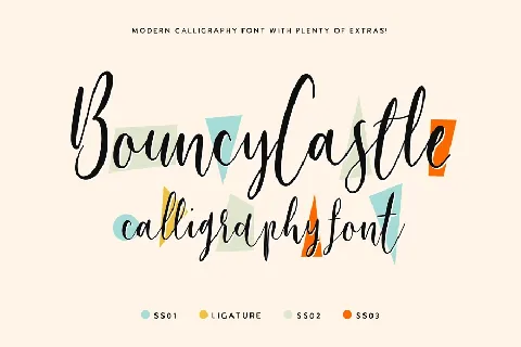 Bouncy Castle Family Free font