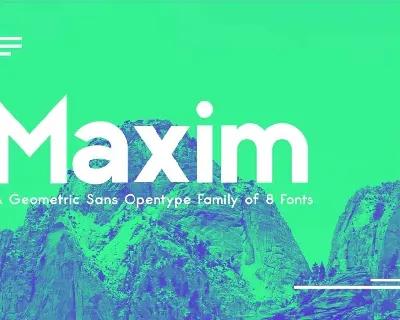 Maximus font