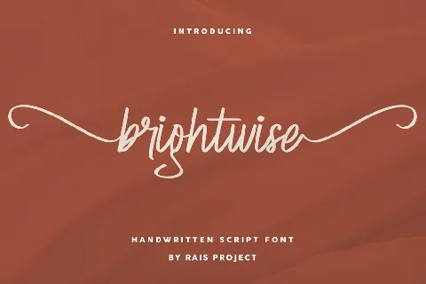 Brightwise Demo font