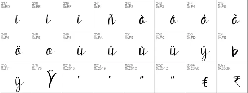 Masbu font