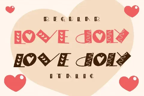 Love Doly Display font