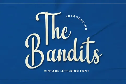 The Bandits font