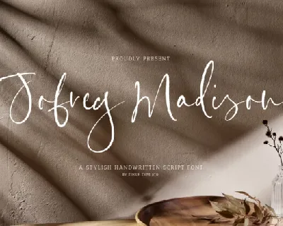 Jofrey Madison font