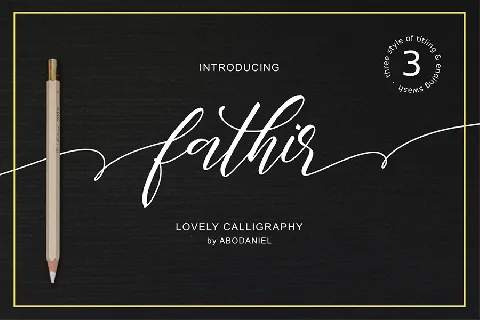 Fathir font