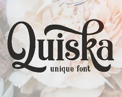 Quiska Free Download font