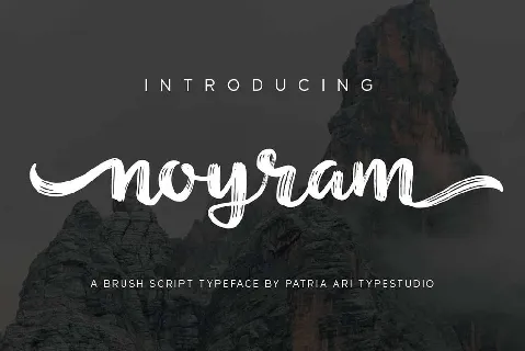 Noyram font