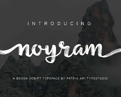 Noyram font