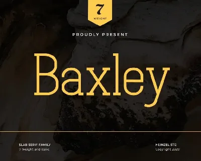 Baxley font