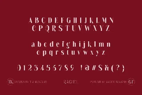 Ragiel font