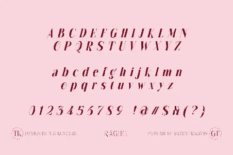 Ragiel font