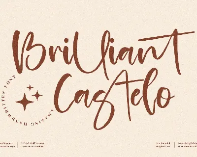 Brilliant Castelo font