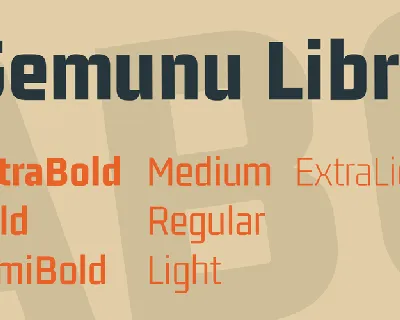 Gemunu Libre font