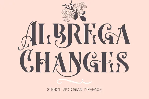 Albrega Changes font