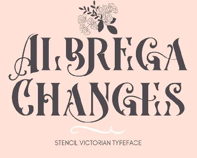 Albrega Changes font