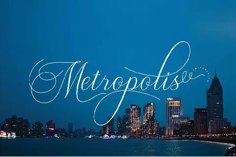 Metropolis Typeface font