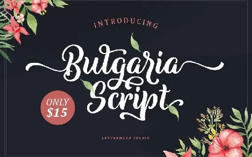 Bulgaria Script font