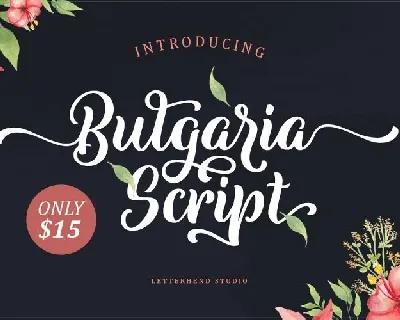 Bulgaria Script font