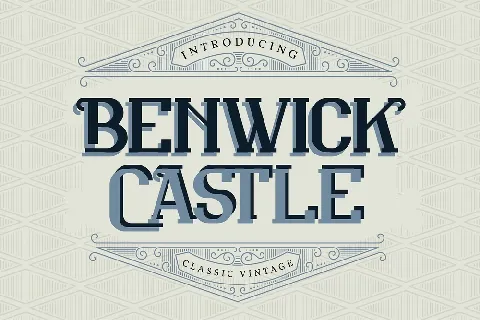 Benwick Castle font