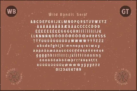 Wild Bandit font