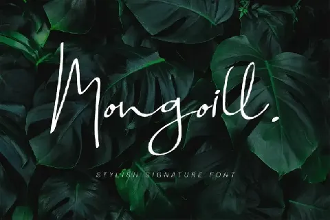Mongoill Handwritten font