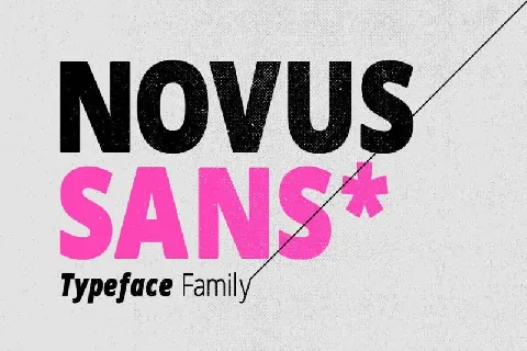 Novus Sans Family font