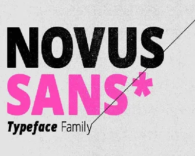 Novus Sans Family font