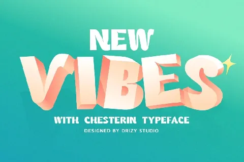 Chesterin font