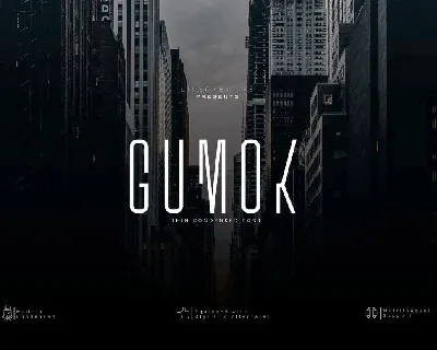 Gumok font