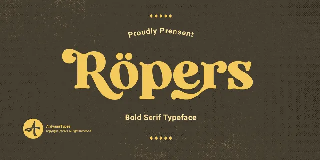 Ropers font