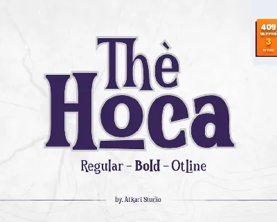 The Hoca font