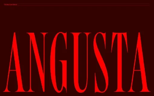 Angusta Family font