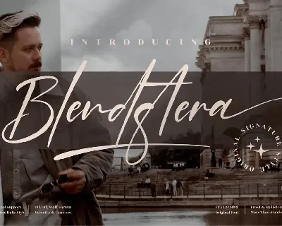 Blendstera font