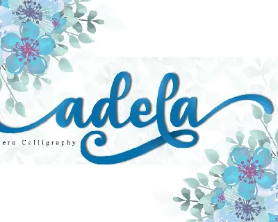 Adela font