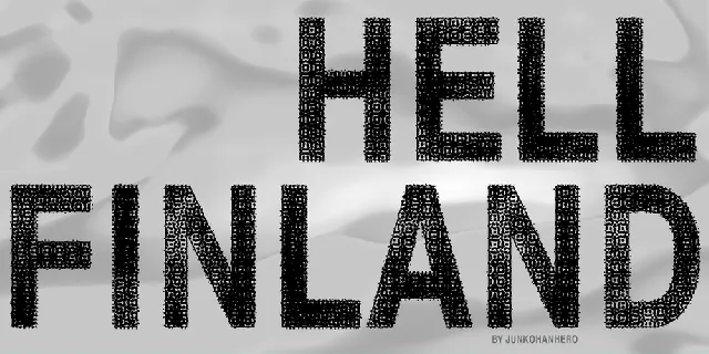 Hell Finland font