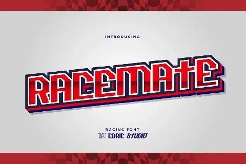 Racemate Demo font