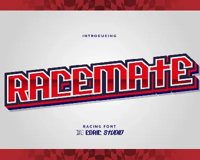 Racemate Demo font