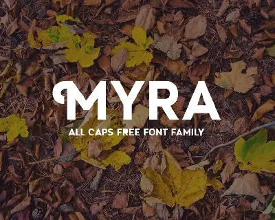 Myra Caps Typeface font