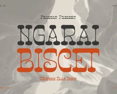 Ngarai Biscet font