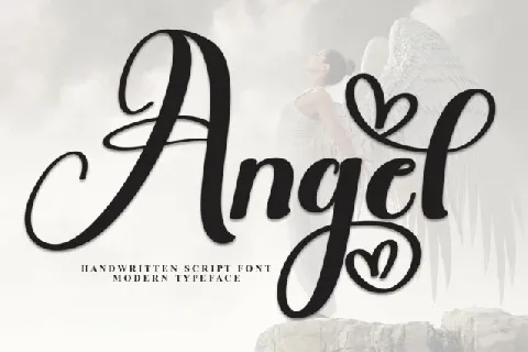 Angel Calligraphy font