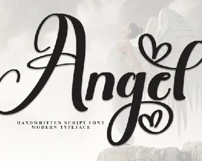 Angel Calligraphy font