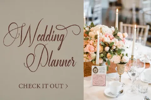 Wedding Dream Demo font