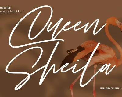 Queen Sheila font