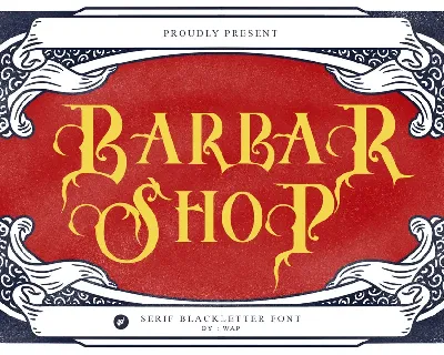 BarbaR ShoP font