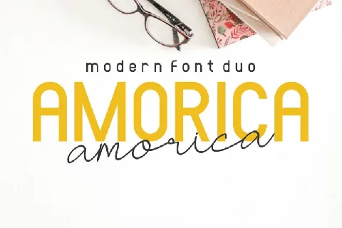AMORICA Duo font